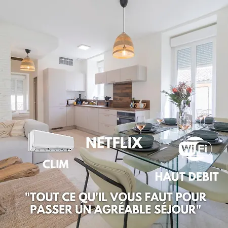Apartment Le Grand Nimois, Clim, Spacieux 8 Pers
